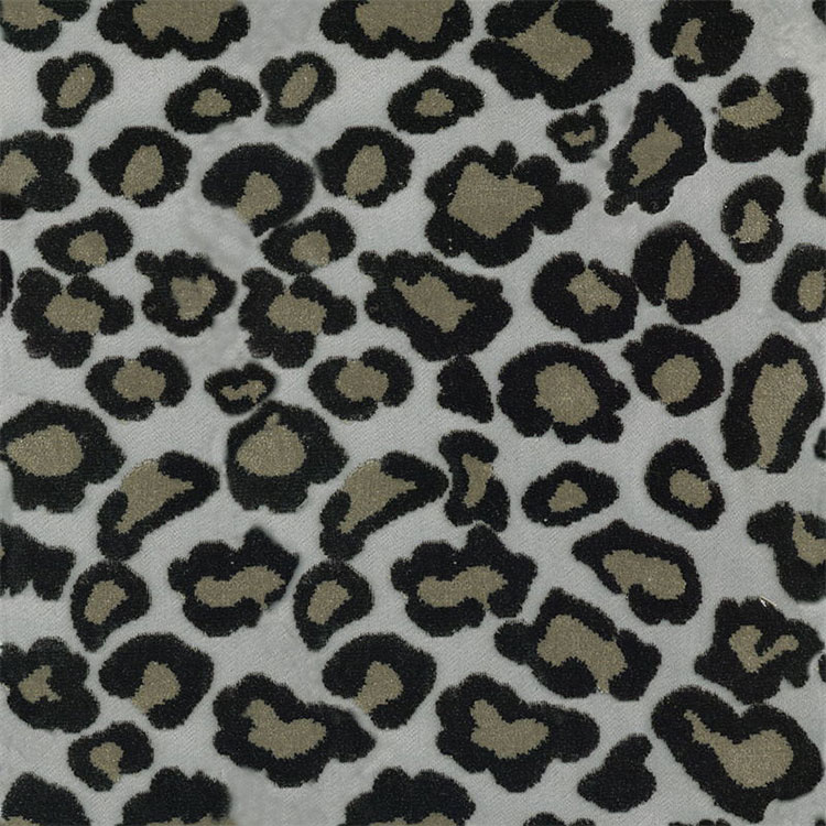 Leopard slangeskin mønster jacquard looped sofa stof